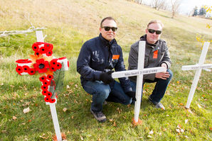 Calgary’s Field of Crosses Memorial Project returns to honour veteran