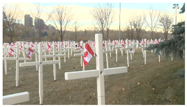 Soldier killed in Afghanistan honoured at the Field of Crosses