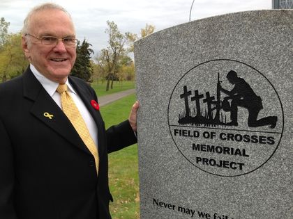 New cenotaph at Calgary’s Field of Crosses unveiled