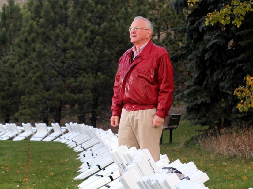 Murray McCann, Field of Crosses Founder, Calgary’s citizen of the year.