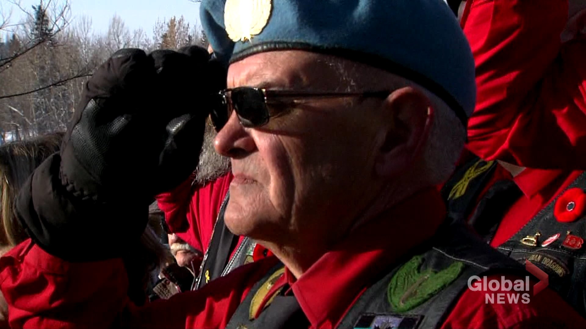 Calgary Remembers: Remembrance Day ceremony at the Field of Crosses