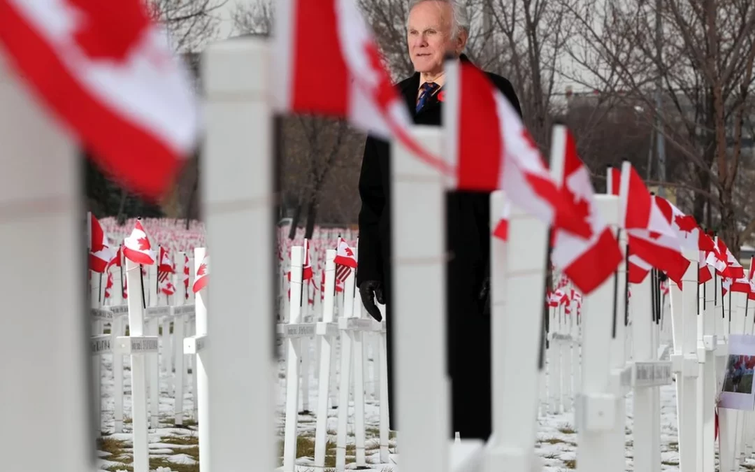 Field of Crosses from the archives: The start of a moving Calgary tradition