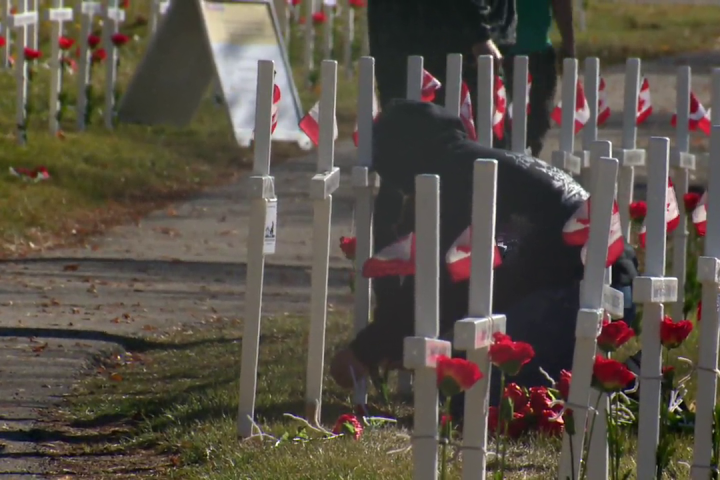 Global Calgary wins community service award for ‘Field of Crosses’ live broadcast